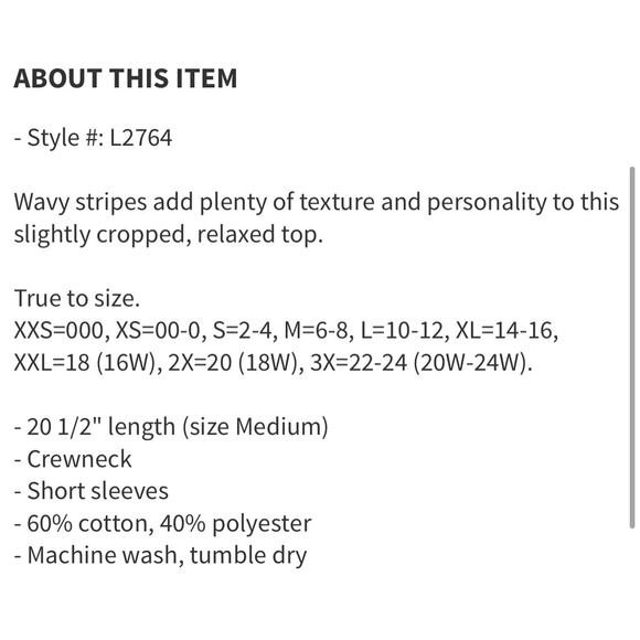 NWT Madewell Scallop Stripe Top Navy Blue Textured Dolman Sleeve T Shirt XXS - Picture 7 of 8